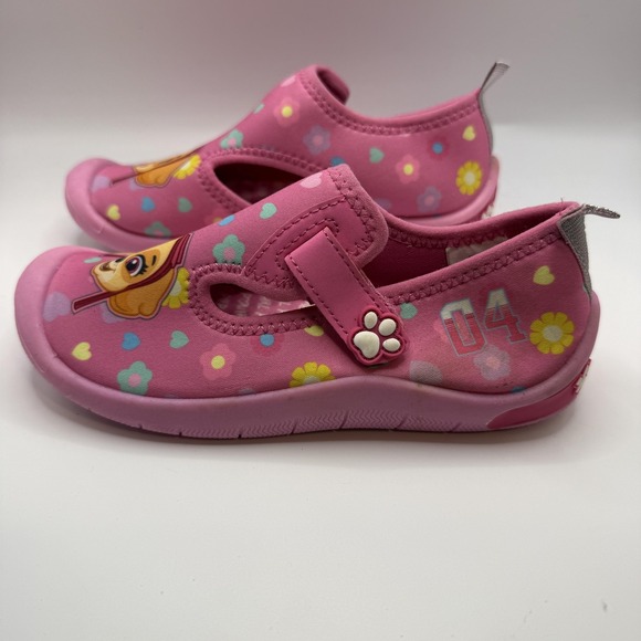 Paw Patrol Skye Shoes Toddler Girls Size 12 Pink Water Mary Jane Ground Up - Picture 2 of 5
